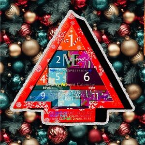 Me Too Red and Gold Holiday Advent Calendar